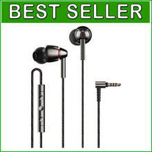 Load image into Gallery viewer, High Fidelity In-Ear Earphones with Quad Drivers &amp; In-Line Mic - Perfect for DJs