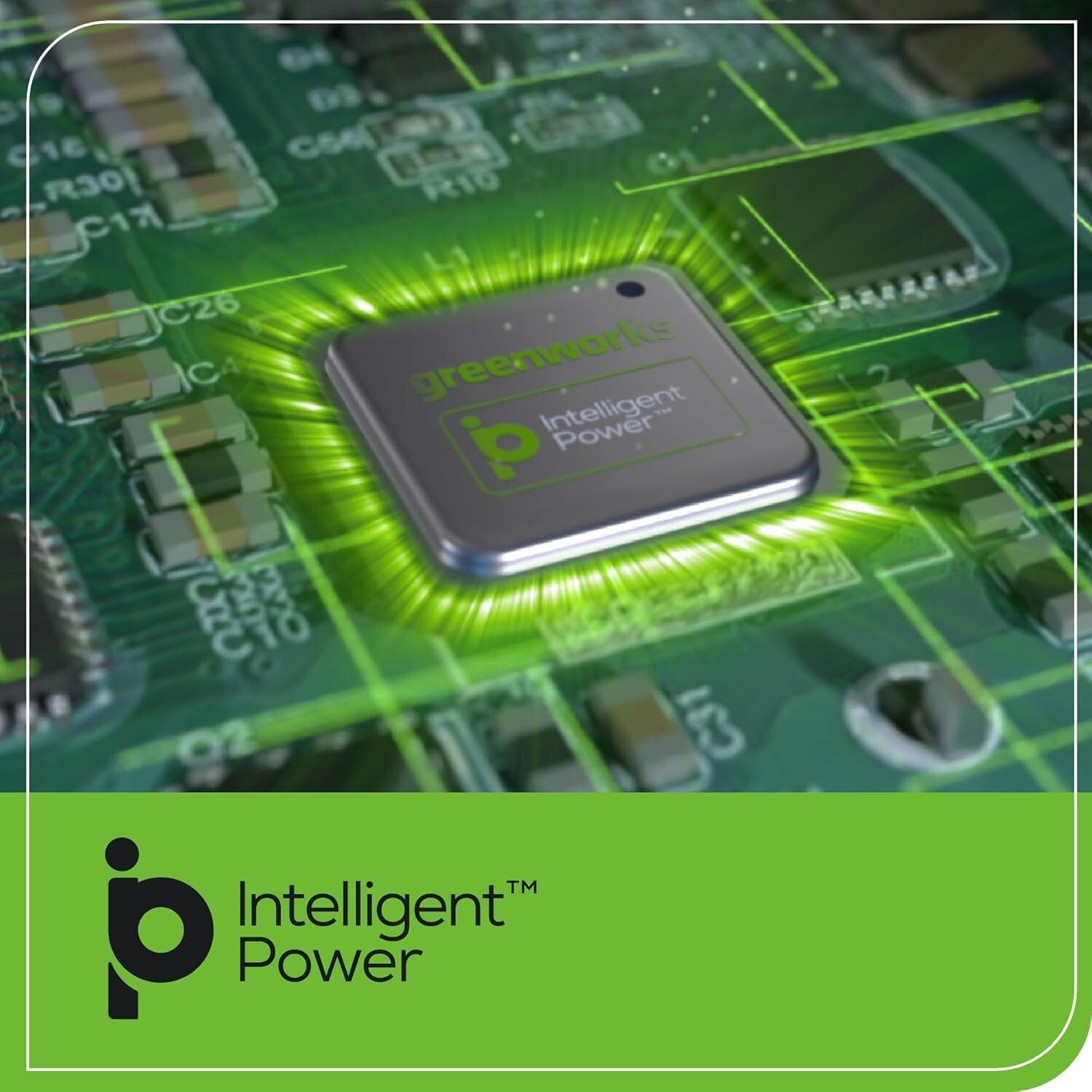 Cordless Green Leaf Blower/Vacuum - 48V Power with Adjustable Speed Control