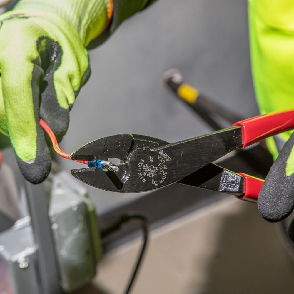 Alloy Steel 5-Piece Dipped Plier Set for Professional Cutting & Crimping Tasks