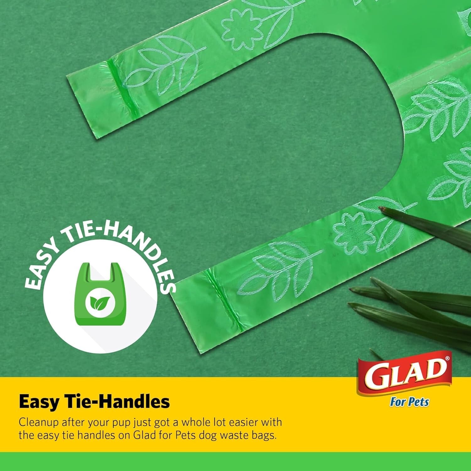 192 Rolls of Heavy Duty Lavender Scented Dog Poop Bags with Easy Tie Handles