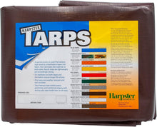 Load image into Gallery viewer, 20'x30' Super Heavy Duty Brown Tarp - Waterproof, Tear Resistant &amp; UV Treated