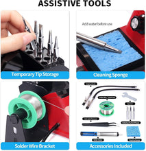 Load image into Gallery viewer, Compact 926 III Soldering Iron Kit with Helping Hands, Iron Tips &amp; Accessories