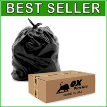 Load image into Gallery viewer, Ultimate Heavy-Duty 55 Gallon Garbage Bags - 3 MIL Thick &amp; Leak-Proof - 25 Count