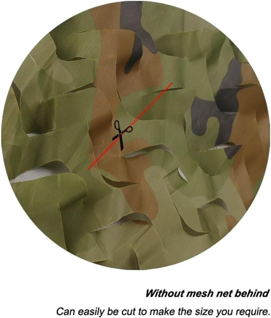 Bulk Camouflage Netting Roll - Perfect for Hunting, Bird Watching & Events