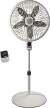 Load image into Gallery viewer, Quiet Indoor Pedestal Fan with Remote Control, Timer &amp; Adjustable Height - 18"