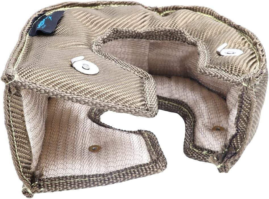 FireShield T4 Titanium Turbo Blanket - Ultimate Heat Shield for Turbochargers