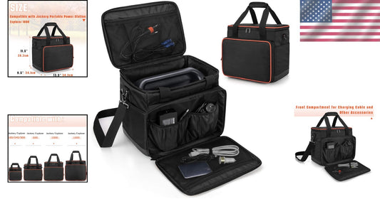 Travel-Friendly Carrying Case for Jackery Explorer 1000 - Lightweight & Compact