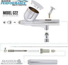 Load image into Gallery viewer, Precision Gravity Feed Airbrush System with Lightweight Mini Compressor Included