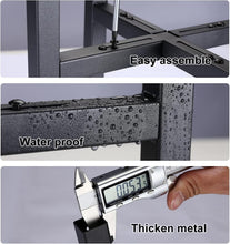 Load image into Gallery viewer, 2 Pack Adjustable Metal Plant Stands for Large Planters, Heavy Duty 300 lbs