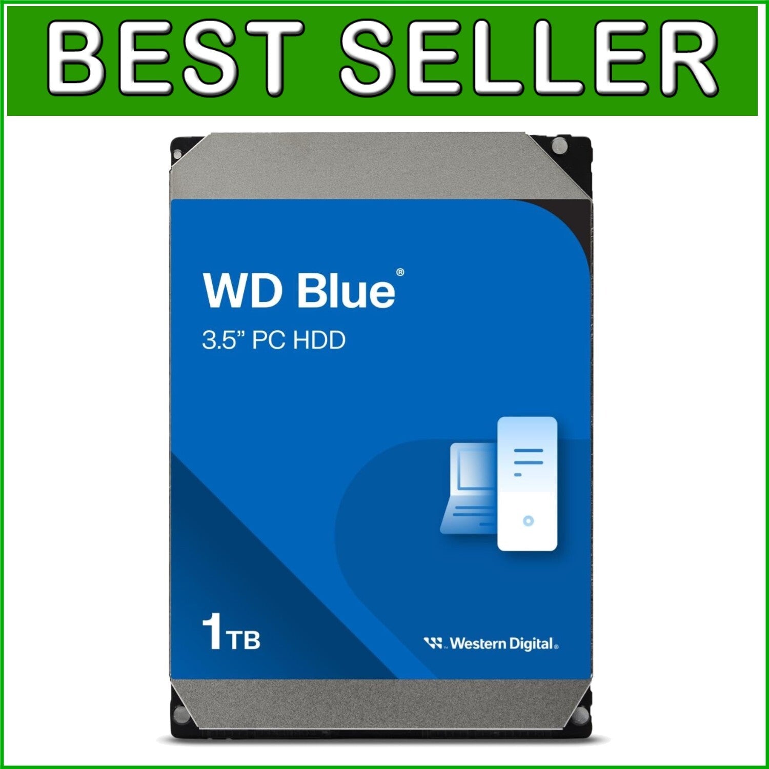 Dependable 1TB WD Blue Hybrid Drive – SATA 6 Gb/s, Perfect for Everyday Use