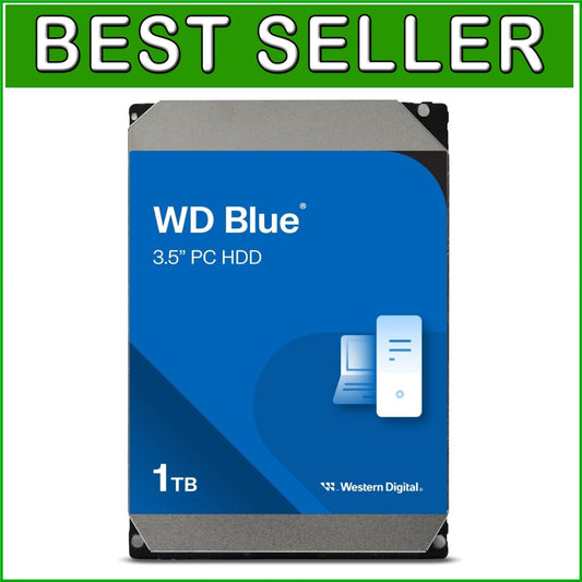 Dependable 1TB WD Blue Hybrid Drive – SATA 6 Gb/s, Perfect for Everyday Use