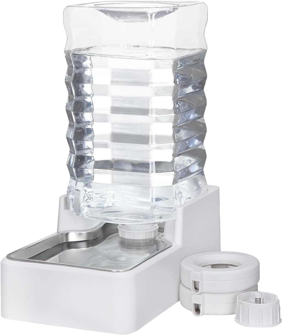9L Automatic Pet Water Dispenser with Stainless Steel Bowl - BPA-Free & Hygienic