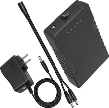 Load image into Gallery viewer, 11.1V 6000mAh Lithium-ion Battery Pack with AC Charger - Ideal for 12V Devices