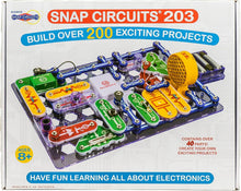Load image into Gallery viewer, Hands-On Snap Circuits 203 Electronics Kit - 42 Modules for Fun Learning