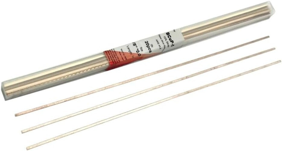 Durable 15% Silver Brazing Rods - Perfect for Air-Conditioning & Refrigeration