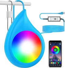 Load image into Gallery viewer, 10W RGB Dimmable LED Pool Lights with APP Control - IP68 Waterproof Design