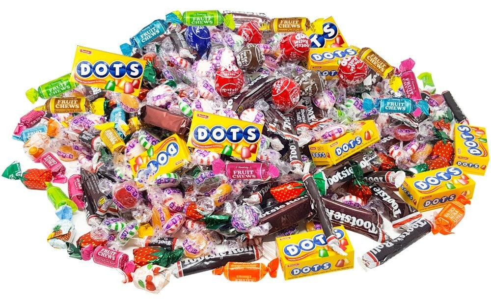 Bulk 11-lb Tootsie & Retro Hard Candy Selection for Events & Trick-or-Treating