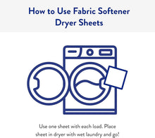 Load image into Gallery viewer, Eco-Conscious Fabric Softener Sheets - 360 Vegan Sheets for Softness &amp; Freshness
