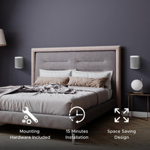 Load image into Gallery viewer, Invisible Sonos Wall Mount Bracket Twin Pack - Secure &amp; Stylish Speaker Support