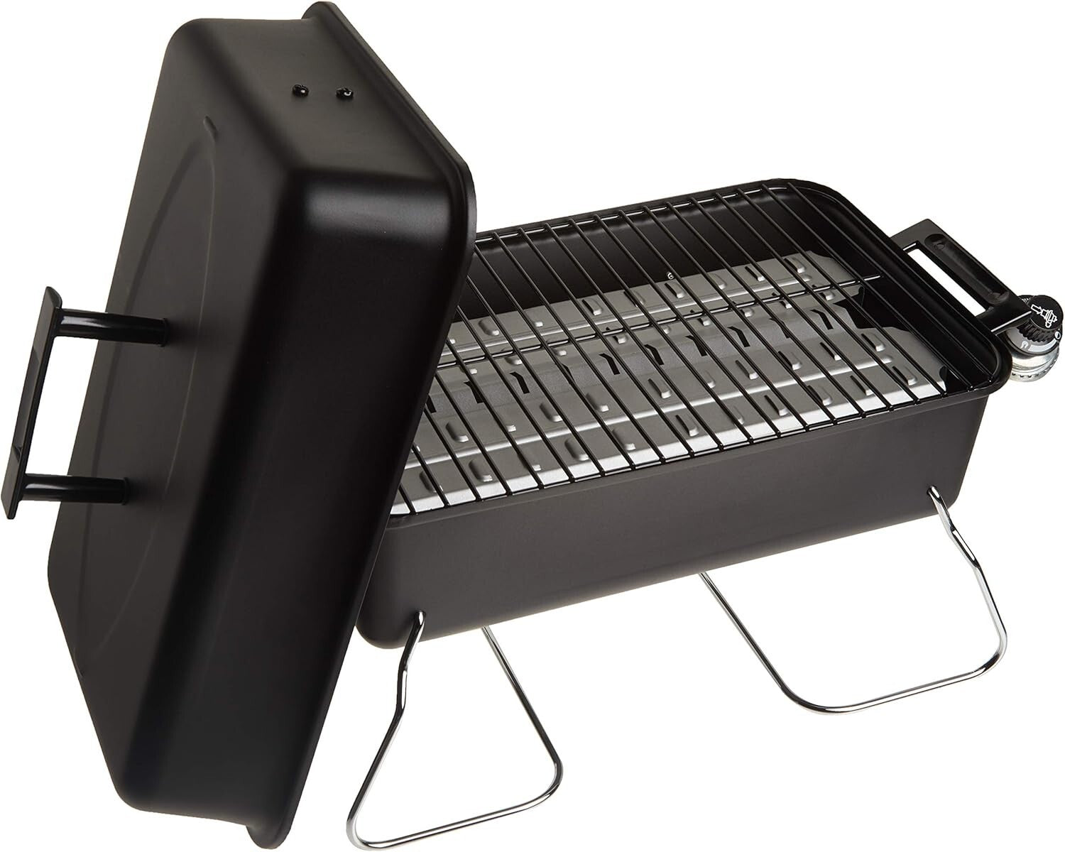 Lightweight, Portable 1-Burner Gas Grill with Easy Assembly - Travel Grill