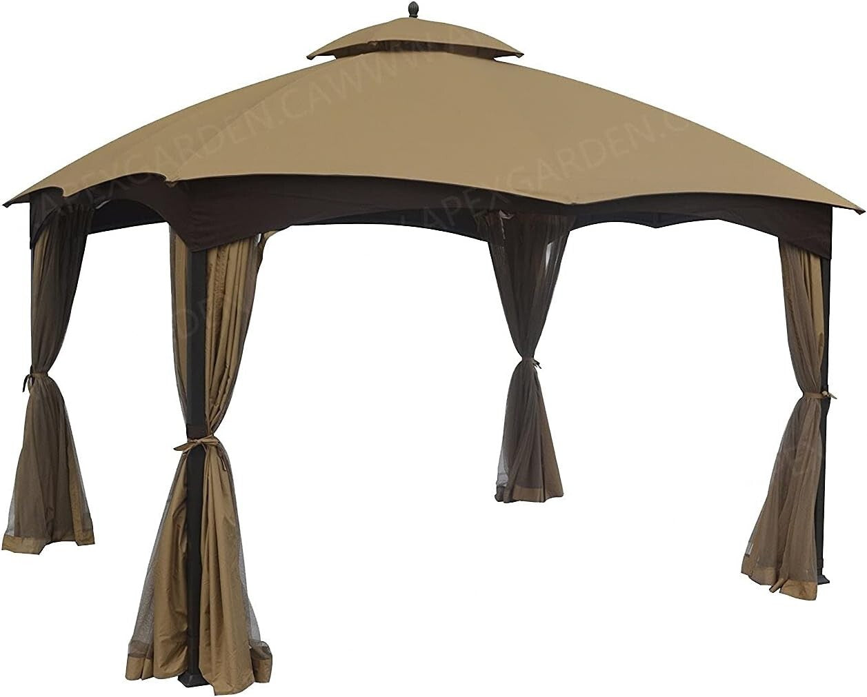 Water-Resistant and UV-Protected Canopy for Lowe's Allen Roth Gazebo 10x12