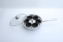 Load image into Gallery viewer, High-Quality Stainless Steel Egg Poacher Pan - 6 Cups &amp; Dishwasher Safe Design