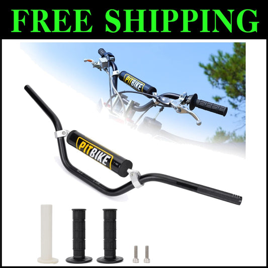 Durable Universal Dirt Bike Handlebars - Lightweight Aluminum & Accessories