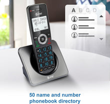 Load image into Gallery viewer, Long-Range Cordless Phone Duo with Call Block, Speakerphone, and Backlit Display