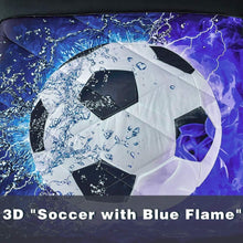 Load image into Gallery viewer, Stylish Twin Comforter Set 66x90 – 2-Piece Soccer Design for Boys and Girls