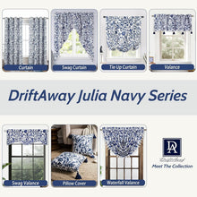 Load image into Gallery viewer, Stylish Watercolor Blooming Flower Valance – 52"W by 18"L Insulated Pair