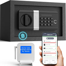 Load image into Gallery viewer, Alloy Steel Digital Safe with Voice Command &amp; Emergency Charger - 0.5 Cubic Feet