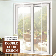 Load image into Gallery viewer, Premium Polyester Magnetic Screen Door 74"x81" – Windproof, Wrinkle-Resistant