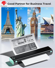 Load image into Gallery viewer, Compact Inkless Portable Printer with Rechargeable Battery - Print Anywhere!