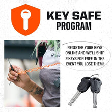Load image into Gallery viewer, Kryptonite New York 1210 Heavy Duty Bike Chain Lock with Disc Lock Security