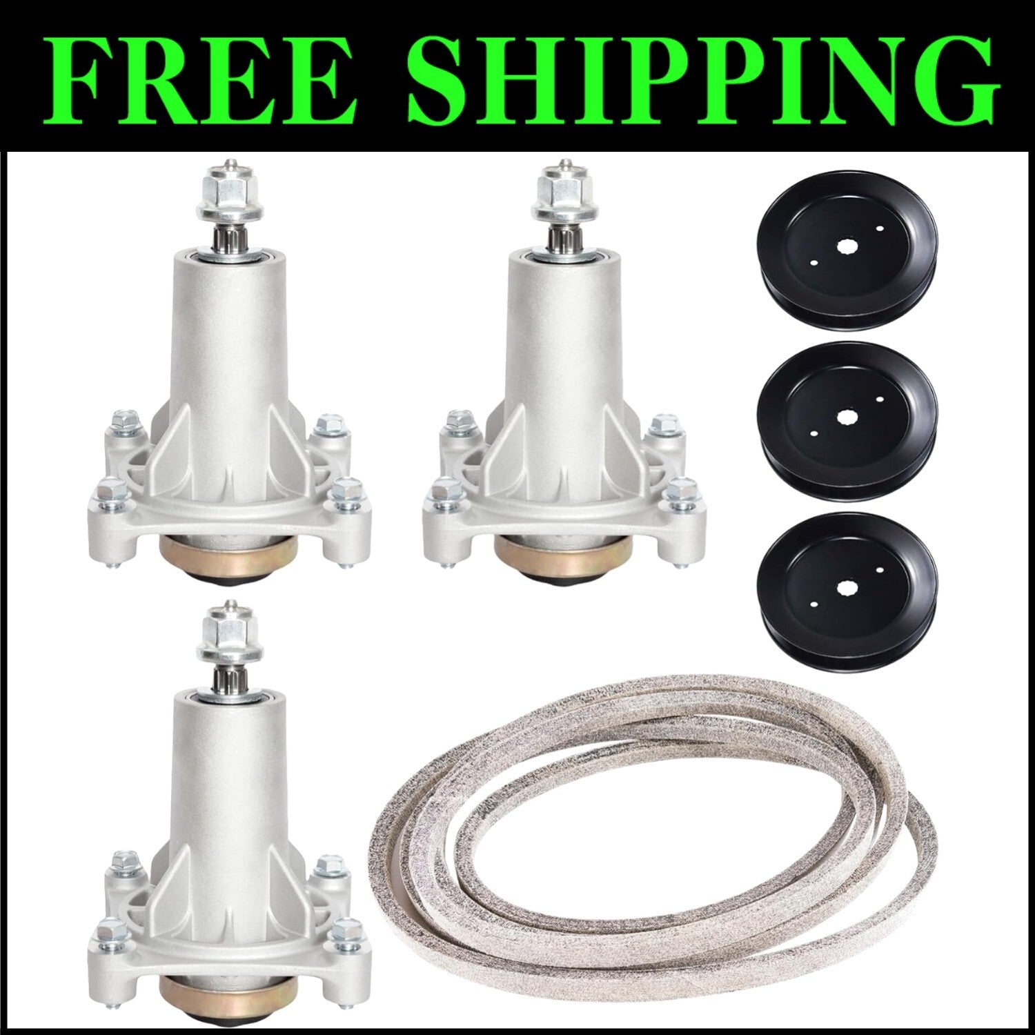 Craftsman 54" Mower Deck Spindle Belt Kit - Complete Replacement for Efficiency