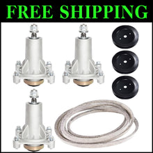 Load image into Gallery viewer, Craftsman 54" Mower Deck Spindle Belt Kit - Complete Replacement for Efficiency