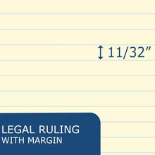 Load image into Gallery viewer, 72 Pack Recycled Mini Legal Writing Pads - Assorted Pastel Colors 5"x8"