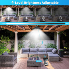 Load image into Gallery viewer, Adjustable Color Temperature Solar Pendant Light - Remote-Controlled &amp; Dimmable