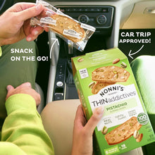 Load image into Gallery viewer, Pistachio Almond Thin Cookies - Individually Wrapped &amp; Low-Calorie Delights