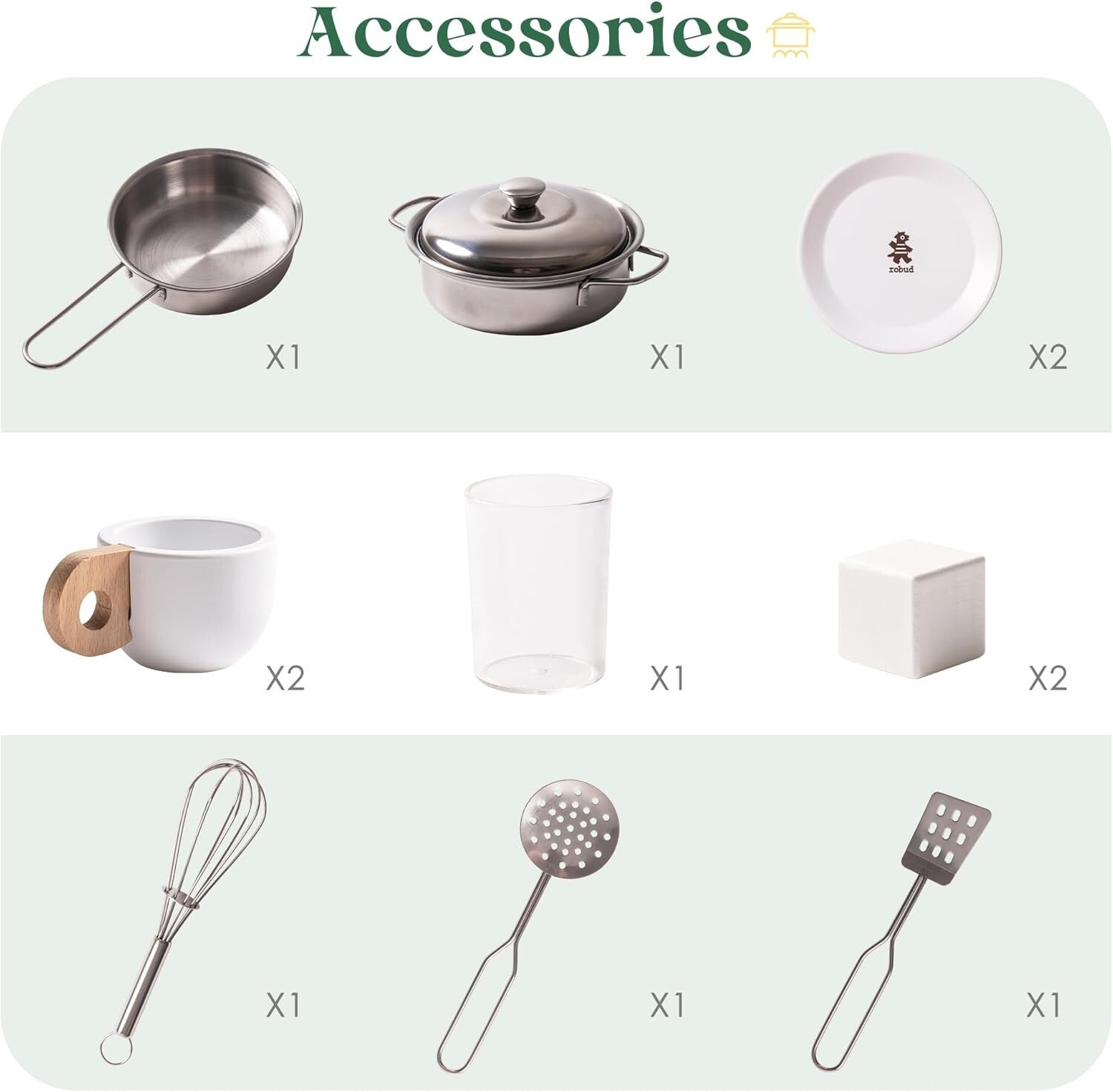 Stylish Toddler Play Kitchen Set with Functional Ice Dispenser & Coffee Maker