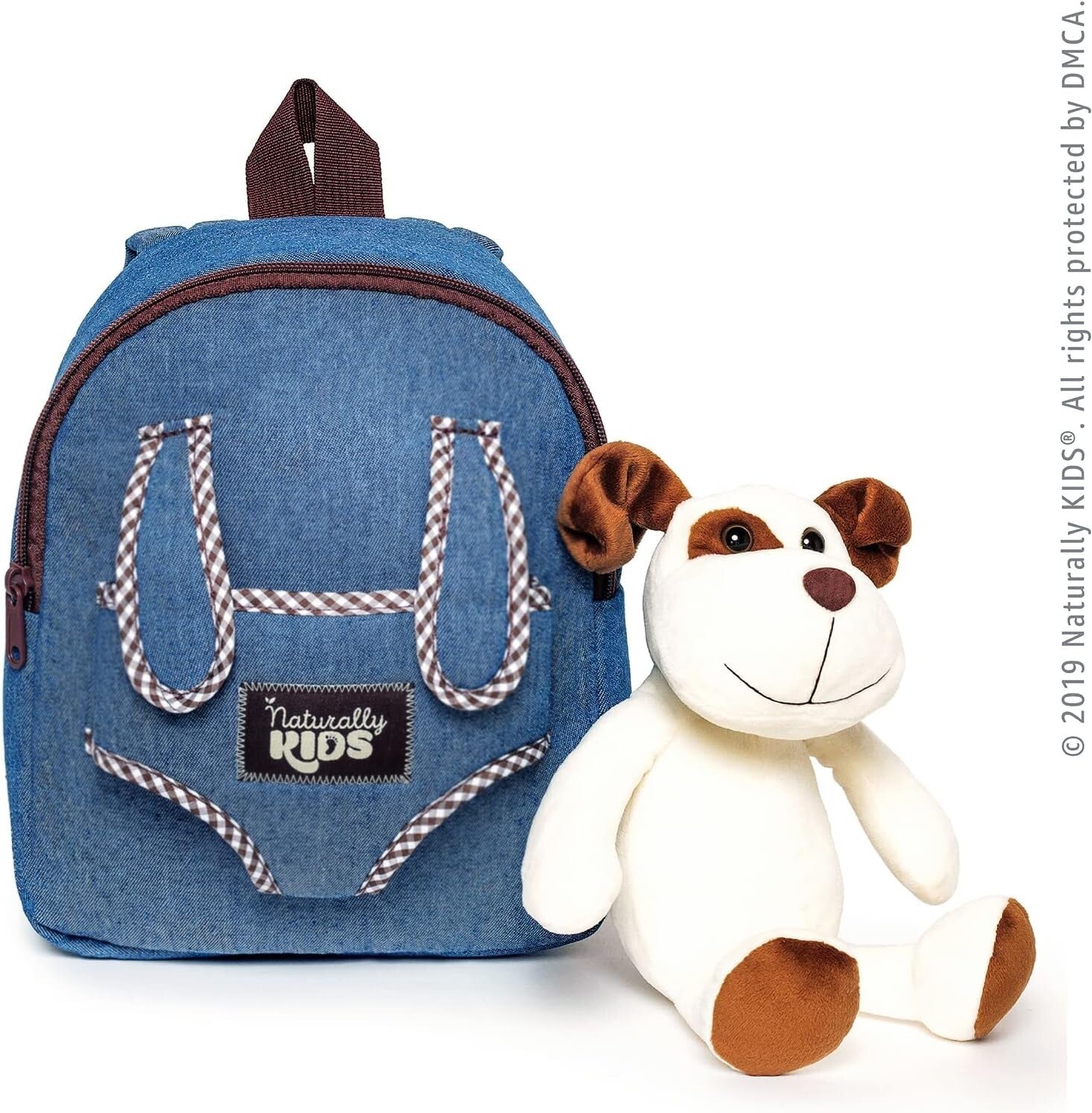 Adorable Toddler Dog Backpack with Padded Straps – Ideal for Young Explorers
