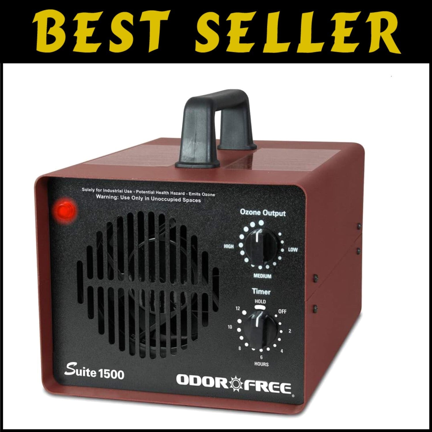 Touch Control Ozone Generator for Odor-Free Living in Apartments and Vehicles