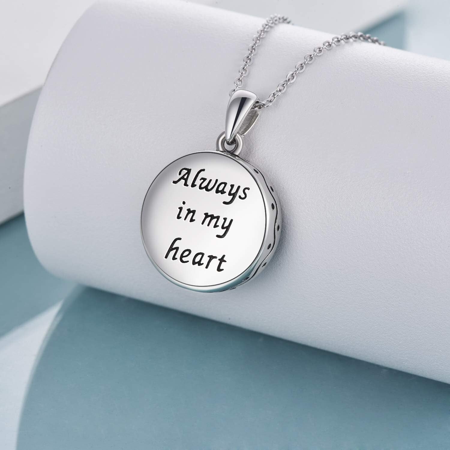 Cremation Ashes Tree of Life Necklace: Hypoallergenic Sterling Silver Jewelry