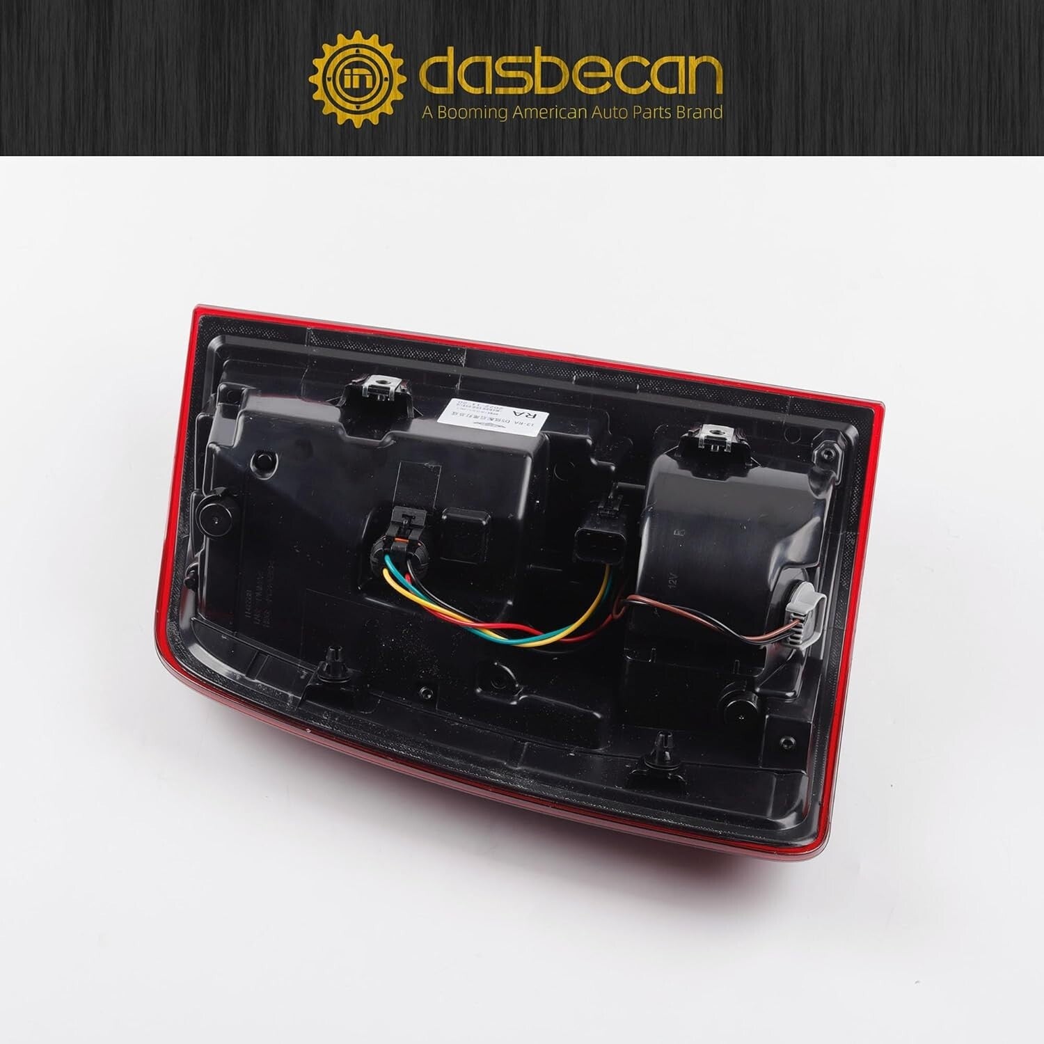 Plug-and-Play LED Tail Lights for Dodge RAM 1500/2500/3500 - Black Finish