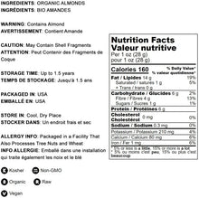 Load image into Gallery viewer, Nutritious 5 lbs Organic Raw Almonds - Plant-Based Protein, Rich in Vitamin E