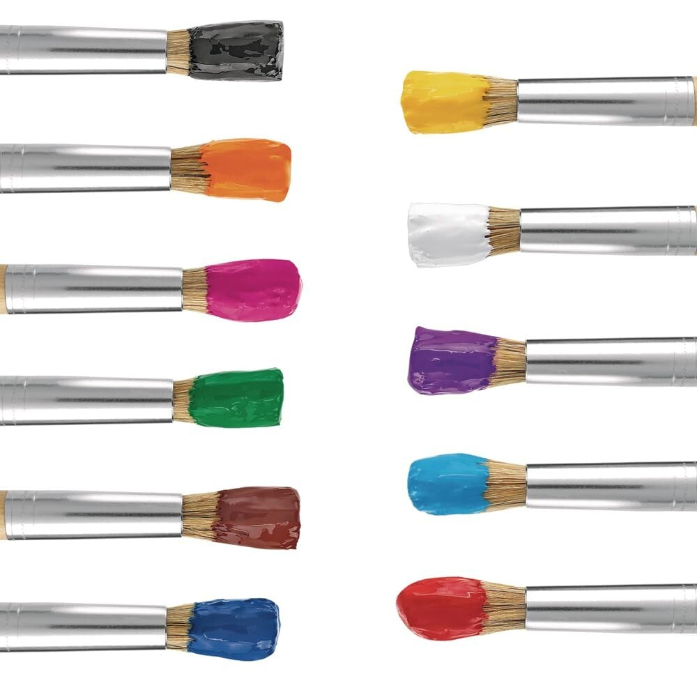 Vibrant 11 Gallon Tempera Paint Set - Non-Toxic Art Supplies for Classrooms