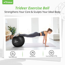 Load image into Gallery viewer, Premium Anti-Burst Yoga Ball: 5 Sizes from 45cm to 85cm for Fitness &amp; Stability