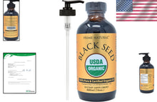 Load image into Gallery viewer, Organic Cold Pressed Black Seed Oil 16oz - Versatile Digestive &amp; Skin Solution