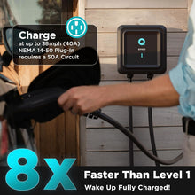 Load image into Gallery viewer, UL Certified Level 2 EV Charger with 25' Cable - Fast 40A Charging for All EVs
