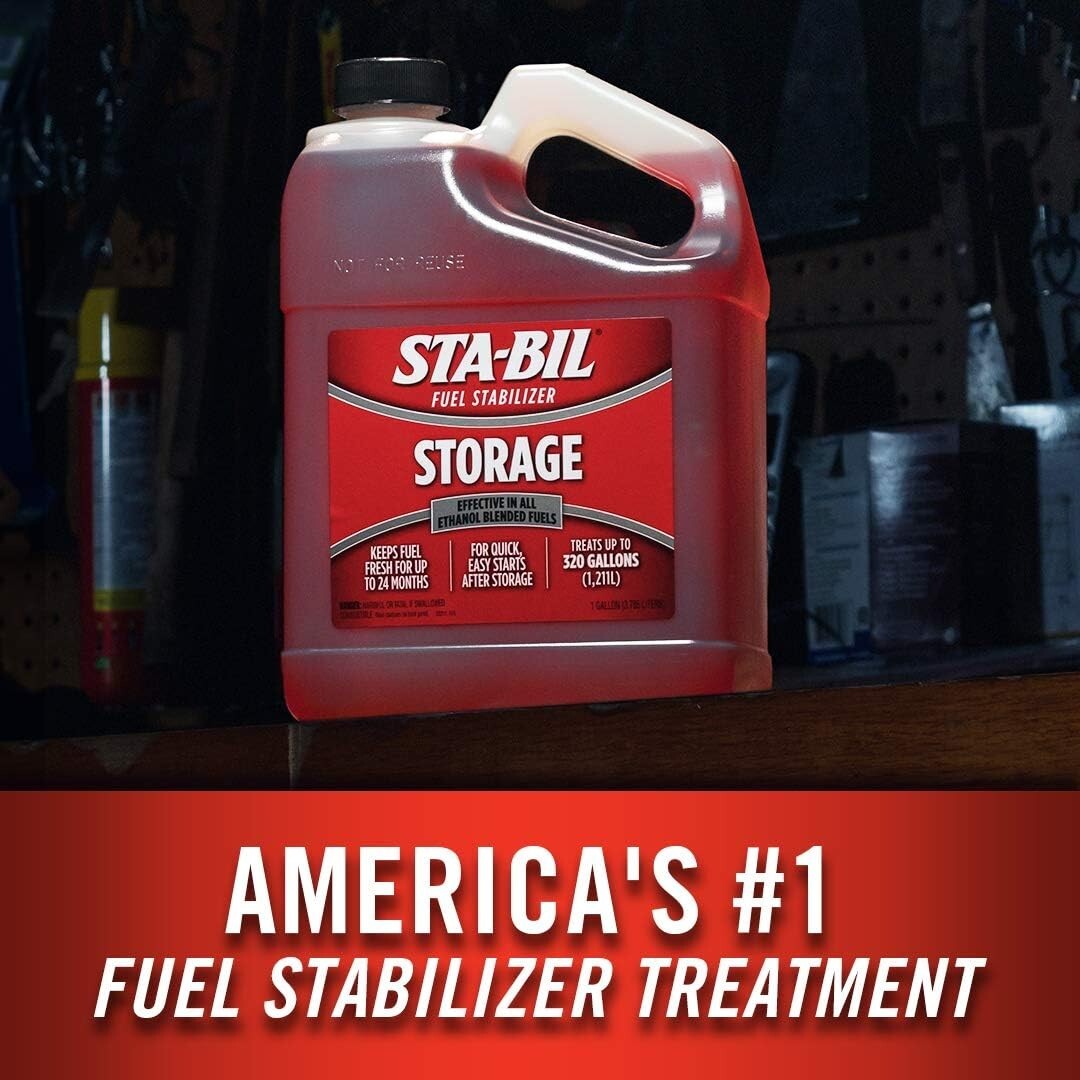 Sta-bil Storage Fuel Additive - Safeguards 320 Gallons of Gasoline, Made in USA